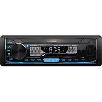 IN PHASE IPS-150BTI FM Bluetooth Car Stereo with Remote Control - Black, Black