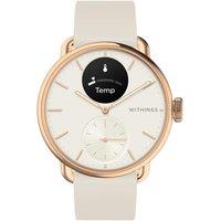 WITHINGS ScanWatch 2 Hybrid Smart Watch - White, 38 mm, White