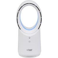 RUSSELL HOBBS RHBLDLUSB25 5 Bladeless Tower Fan - White, White