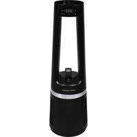 RUSSELL HOBBS RHBLDL25B Hot & Cool Bladeless Tower Fan - Black, Black