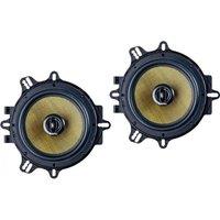 IN PHASE XTC17.2CF Car Speakers - Black & Yellow, Black,Yellow