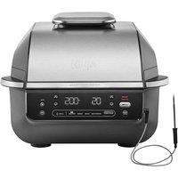 NINJA EG351UK 5-in-1 Indoor Grill & Air Fryer - Black & Silver, Silver/Grey,Black