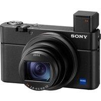SONY Cyber-shot DSC-RX100 VII High Performance Compact Camera - Black, Black