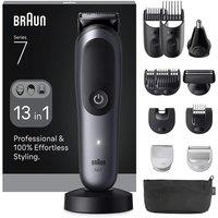 BRAUN Series 7 AIO7560 Wet & Dry All-in-One Body Groomer - Grey, Silver/Grey