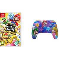 Nintendo SWITCH Super Mario Party Jamboree & Colour Splash Heroes Wireless Controller Bundle