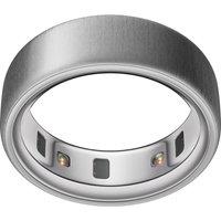 OURA Ring 4 - Brushed Silver, Size 15, Silver/Grey