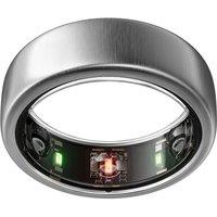OURA Ring Gen3 Horizon - Brushed Titanium, Size 6, Silver/Grey