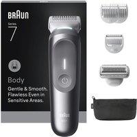 BRAUN Series 7 BG7550 Wet & Dry Body Groomer - Grey, Silver/Grey