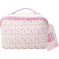 THE VINTAGE COSMETIC COMPANY Diagonal Zip Bag - Rose