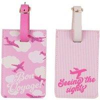 THE VINTAGE COSMETIC COMPANY Luggage Tag - Set of 2
