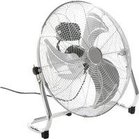 DAEWOO COL1572GE Portable 18" Floor Fan - Chrome, Silver/Grey