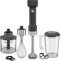 KITCHENAID Go 5KHBRV75BM Cordless Hand Blender - Black, Black