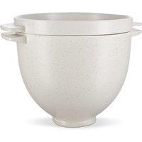 KITCHENAID Ceramic Mixing Bowl with Lid - Cream, Cream