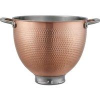 KITCHENAID 5KSM5SSBCB 4.7 Litre Copper Mixing Bowl - Brown & Silver, Brown,Silver/Grey