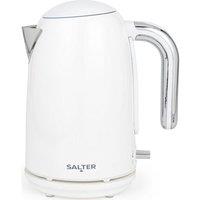 SALTER Boston EK6085MW Electric Kettle - White, White