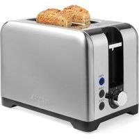 SALTER EK6553 2-Slice Toaster - Silver, Silver/Grey