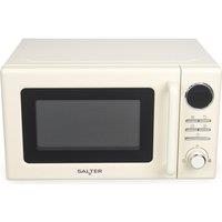 SALTER Retro EK6445CRM Solo Microwave - Cream, Cream