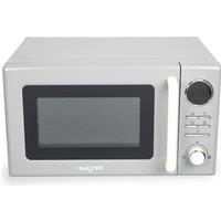 SALTER Retro EK6445GRY Solo Microwave - Grey, Silver/Grey