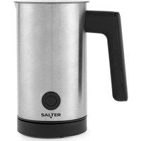 SALTER EK6328 Electric Milk Frother & Hot Chocolate Maker - Silver, Black