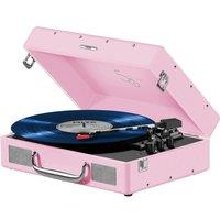 MIXX Revival 55 MRRP-55-PI-492 Belt Drive Bluetooth Turntable - Pink, Pink
