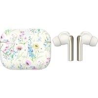 VQ Skylark Wireless Bluetooth Earbuds - Cream, Patterned,Cream