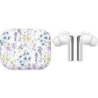 VQ Skylark Wireless Bluetooth Earbuds - Lilac & White, White,Patterned,Purple