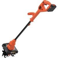 BLACK DECKER BETL1820L-GB Cordless Tiller - Orange