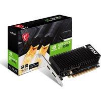 MSI GeForce GT 1030 4 GB Graphics Card, Black