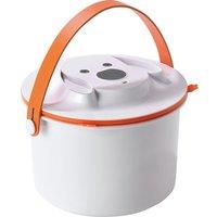 M-PETS Vacuufresh Vacuum Food Storage Container - 7.5 Litre, White & Orange, White,Orange
