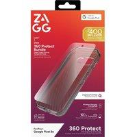 ZAGG Pixel 9A Luxe Case & Screen Protector Bundle, Clear