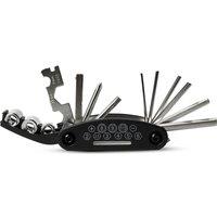INGENIOUS 16-in-1 Bike Repair Kit, Black