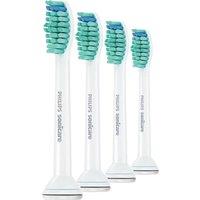 PHILIPS Sonicare HX6014/87 C1 ProResults Toothbrush Heads - Pack of 4, White
