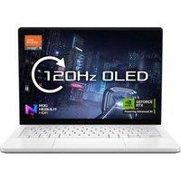 ASUS ROG Zephyrus G14 14 Refurbished Gaming Laptop - AMD Ryzen 9, RTX 5060, 1 TB SSD (Very Good Condition), White