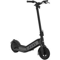 PURE ELECTRIC Pure Escape Pro Electric Folding Scooter - Black, Black