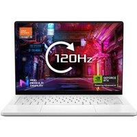 ASUS ROG Zephyrus G14 14 Refurbished Gaming Laptop - AMD Ryzen 9, RTX 5050, 1 TB SSD (Excellent Condition), White
