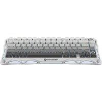 GRAVASTAR Mercury K1 Wireless Mechanical Gaming Keyboard - Gradient White, White