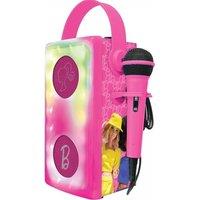 LEXIBOOK BTP185BBZ Portable Bluetooth Speaker - Barbie, Pink