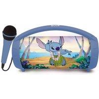 LEXIBOOK BTP585DZ Portable Bluetooth Speaker - Disney Stitch, Blue