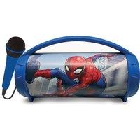 Lexibook BTP585SPZ Portable Bluetooth Speaker - Spider Man, Blue,Red