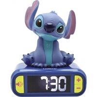 LEXIBOOK RL800D Nightlight Alarm Clock - Disney Stitch, Blue