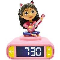 LEXIBOOK RL800GDH Nightlight Alarm Clock - Gabby's Dollhouse, Pink,Patterned