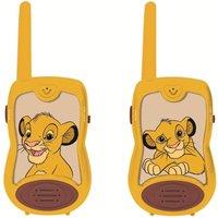 Lexibook Disney Classics Lion King Walkie Talkies Set - Simba, Brown,Orange