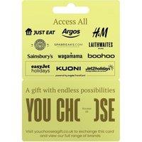 YOU CHOOSE Access All Gift Card - £30