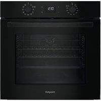 HOTPOINT Class 2 Multiflow HO 458H B UK Electric Oven - Black, Black