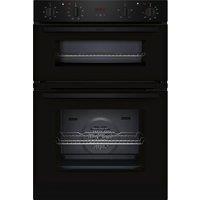 NEFF N30 U1DCC0AK3B Electric Double Oven - Black, Black