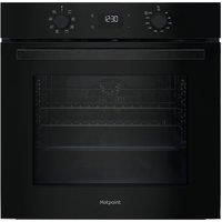 HOTPOINT Class 2 Multiflow HO 455H B UK Electric Steam Oven - Black, Black