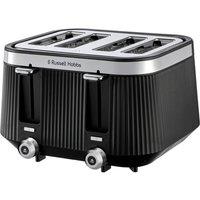 RUSSELL HOBBS Bronte 26770 4-Slice Toaster - Black, Black
