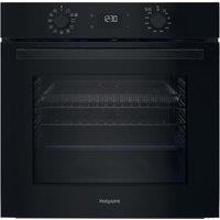 HOTPOINT Class 2 Multiflow HO 458CF B UK Electric Oven - Black, Black