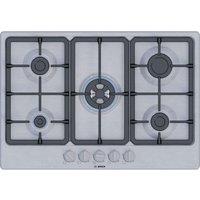 BOSCH Series 4 PGQ7B5K90 75 cm Gas Hob - Stainless Steel, Stainless Steel