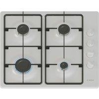 BOSCH Series 2 PBP6B2K60 60 cm Gas Hob - White, White